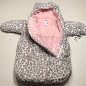 Carter’s Baby Girl Hooded Pram. So soft and warm!